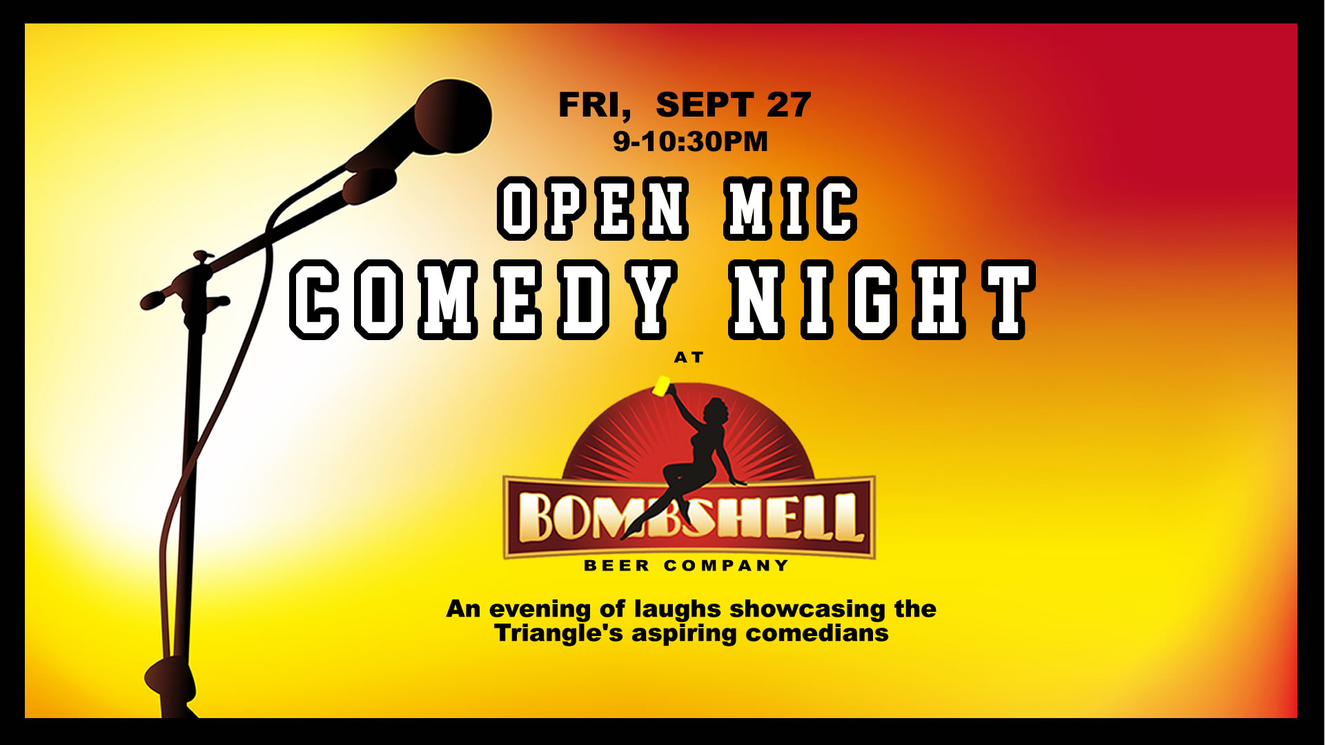 Open Mic Comedy Night > Bombshell Beer Company > Events